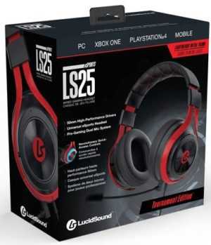 LucidSound New LS25 Stereo E-Sports Wired Gaming Headset (PC/XB1/PS4)