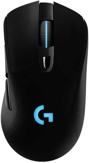 Logitech G703 LIGHTSPEED Wireless Gaming Mouse with HERO Sensor (PC/Mac)