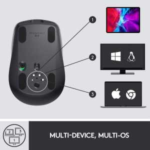 Logitech MX Anywhere 3 Compact Performance Mouse (PC) - Image 3