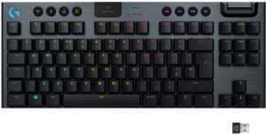 Logitech G915 TKL Tenkeyless LIGHTSPEED Wireless RGB Keyboard - Tactile (PC/Mac) - Image 2