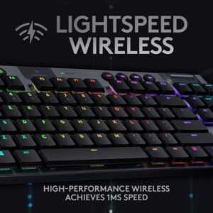 Logitech G915 TKL Tenkeyless LIGHTSPEED Wireless RGB Keyboard - Tactile (PC/Mac) - Image 10