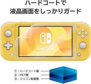 Hori LCD protective film for Nintendo Switch Lite - NS2-003 (Nintendo Switch) - Image 2