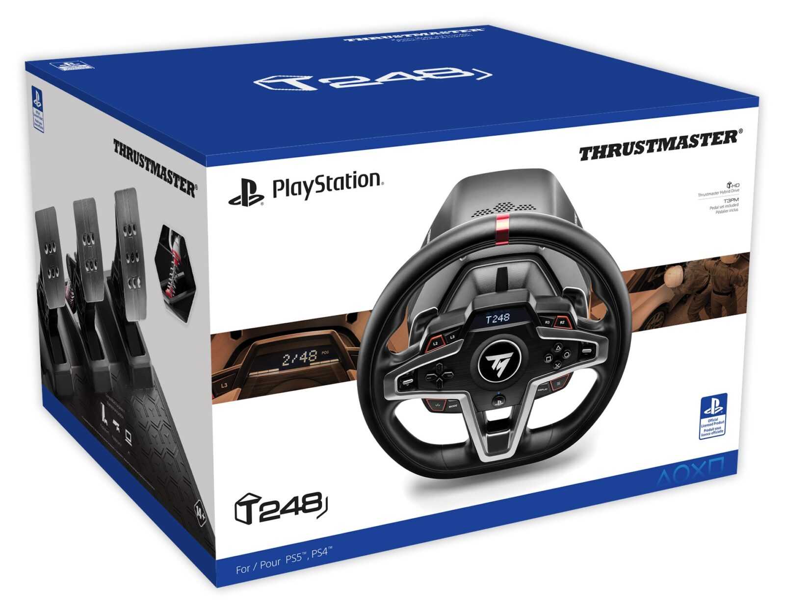 Thrustmaster T248 - PS Version (PS5/PS4/PC) - Games Home