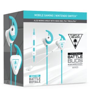 Turtle Beach Battle Buds In-Ear Gaming Headset – White/Teal - Image 10