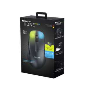 Roccat Kone Pro Air Ergonomic Optical Performance Wireless Gaming Mouse - Black (PC) - Image 9