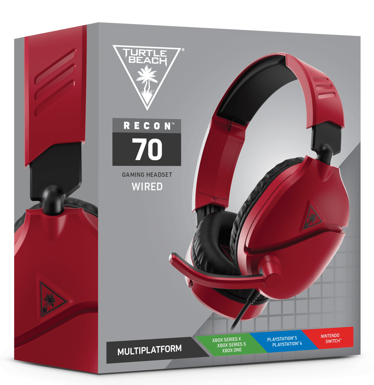 Turtle Beach Recon 70 PlayStation Gaming Headset for PS5, PS4, Xbox Series  X/ S, Xbox One, Nintendo Switch, Mobile, & PC with 3.5mm - Flip-to-Mute