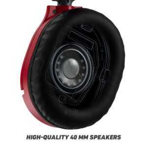 Turtle Beach Recon 70 Gaming Headset - Midnight Red (PS5/PS4) - Image 7