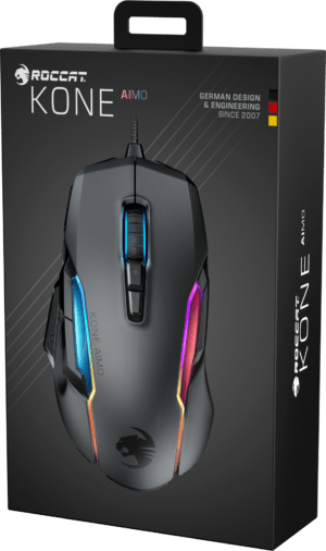 Roccat Kone AIMO RGB Wired Gaming Mouse - Black (PC) - Image 8