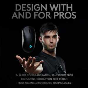 Logitech G PRO Hero LIGHTSPEED Wireless RGB Mouse (PC/Mac) - Image 3