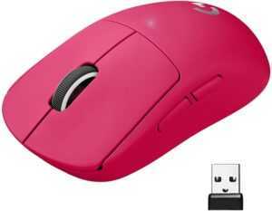 Logitech G PRO X SUPERLIGHT Gaming Mouse - Magenta (PC) - Image 7