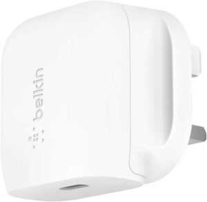 BELKIN 20w AC Charger - Standalone White