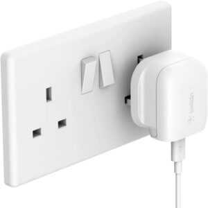 BELKIN 20w AC Charger - Standalone White - Image 4