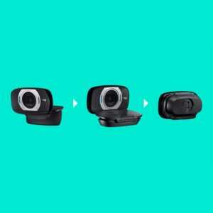 Logitech C615 Full HD Webcam - Black (PC/Mac) - Image 2