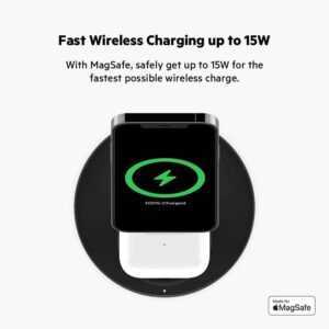 BELKIN BOOST↑CHARGE™ Pro 2-in-1 Wireless Charger Stand With Magesafe 15w - Image 6