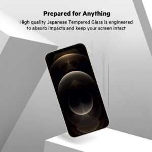 BELKIN IPhone 12 Pro Max Tempered Glass - Image 4