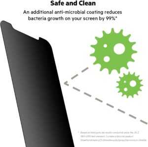 BELKIN Tempered Glass Antimicrobial-Treated Screen Protector for IPhone 12 / 12 Pro - Image 6