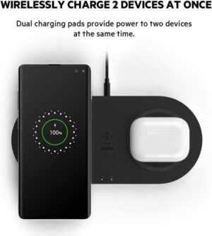 BELKIN 15w Dual Wireless Charging Pads - Image 4