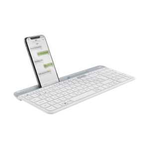 Logitech K580 Slim Multi-Device Bluetooth Keyboard - Off-White (PC/Mac) - Image 5