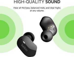 BELKIN Soundform True Wireless Earbuds - Black - Image 4