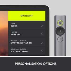 Logitech Spotlight Wireless Presenter Slate (PC/Mac) - Image 4