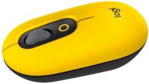 Logitech POP Mouse with Emoji - Blast Yellow (PC/Mac) - Image 2