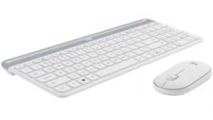 Logitech MK470 Wireless Slim Combo - Off White (PC) - Image 5