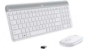 Logitech MK470 Wireless Slim Combo - Off White (PC)