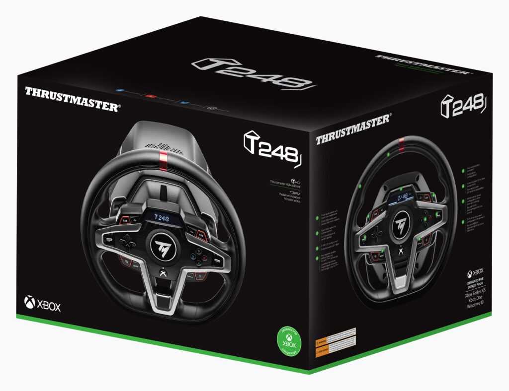 Thrustmaster T248 - XBOX Version (Xbox Series/Xbox One/PC) - Games Home