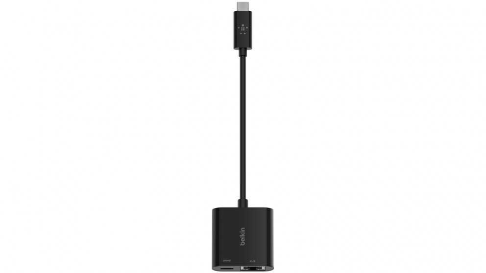 BELKIN USB-C TO Ethernet + Charge Adapter - Games Home