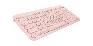 Logitech K380 Multi-Device Bluetooth Keyboard for Mac - Rose (Mac) - Image 2