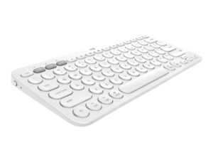 Logitech K380 Multi-Device Bluetooth Keyboard for Mac - White (Mac) - Image 2