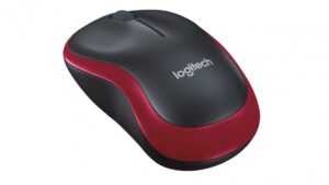 Logitech M185 Wireless Mouse - Red (PC/Mac) - Image 4