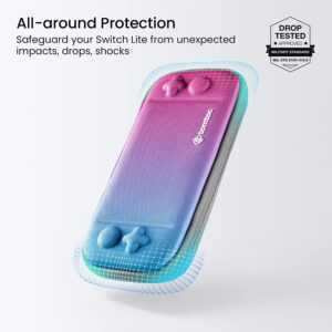 Tomtoc Slim Carry Case for Nintendo Switch Lite - Galaxy Special Edition (Nintendo Switch) - Image 4