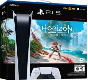 Sony PS5 Console Horizon Forbidden West Bundle - Digital Edition - Export Version - No Warranty