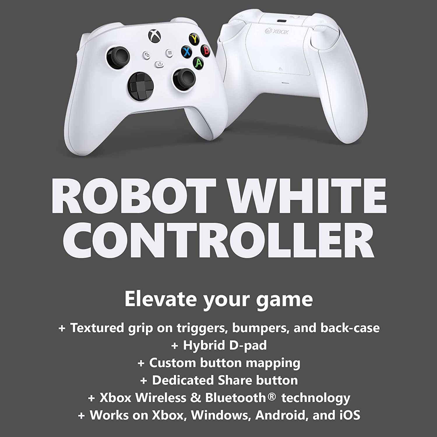 Xbox controller store robot white