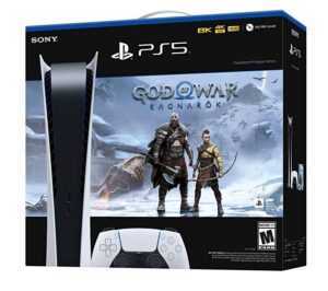 Sony PS5 Console God of War Ragnarok Bundle - Digital Version - Local Warranty