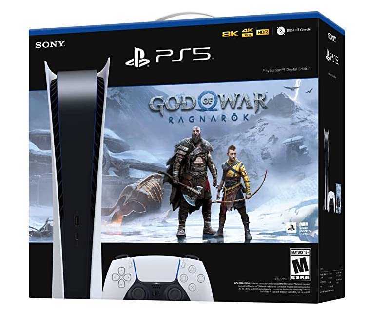 Sony PS5 Console God of War Ragnarok Bundle - Digital Version - Local ...
