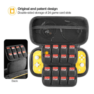 Tomtoc Travel Protective Case - Gray (Nintendo Switch Lite) - Image 3