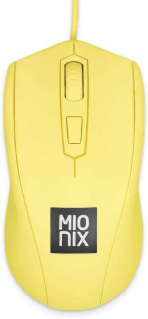 Mionix Avior French Fries Ambidextrous Optical Gaming Mouse - Yellow (PC)