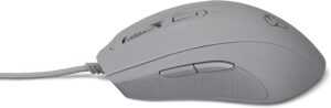 Mionix Castor Shark Fin Optical Gaming Mouse - Gray (PC) - Image 2