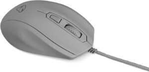 Mionix Castor Shark Fin Optical Gaming Mouse - Gray (PC) - Image 3