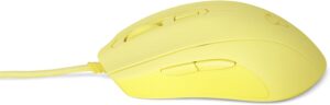 Mionix Castor French Fries Optical Gaming Mouse - Yellow (PC) - Image 2