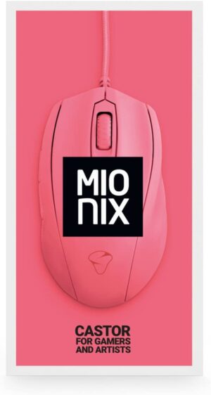 Mionix Castor Frosting Optical Gaming Mouse - Pink (PC) - Image 4