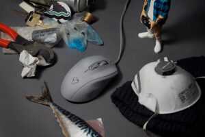 Mionix Castor Shark Fin Optical Gaming Mouse - Gray (PC) - Image 5