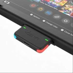 Genki Bluetooth Audio Adapter - Neon (Nintendo Switch / PS4 / PS5 / PC / Mac / Android) - Image 3