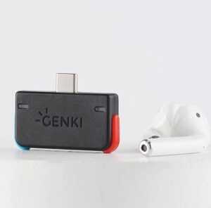 Genki Bluetooth Audio Adapter - Neon (Nintendo Switch / PS4 / PS5 / PC / Mac / Android) - Image 2