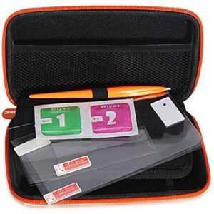 DOBE 3-in-1 Protective Kit - White/Orange (New Nintendo 2DSXL) - Image 4