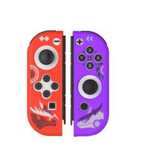 IINE Nintendo Switch Joy-Con (L/R) Silicone Case - Pokemon Scarlet & Violet Edition (Nintendo Switch)