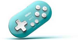 8Bitdo Zero 2 Bluetooth Gamepad - Turquoise (PC/Mobile/Nintendo Switch)