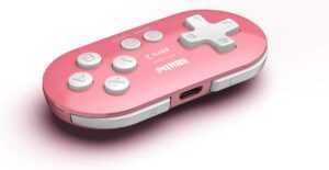 8Bitdo Zero 2 Bluetooth Gamepad - Pink (PC/Mobile/Nintendo Switch) - Image 4